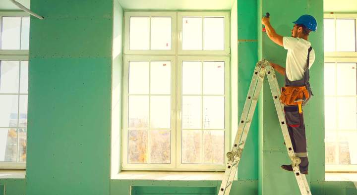 Mise en place de plaques de plâtre Albi