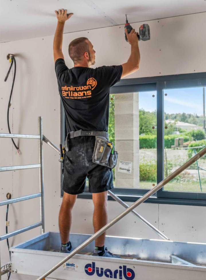 Pose de faux plafonds en placo Albi