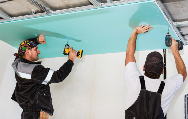 Pose de placo à Albi