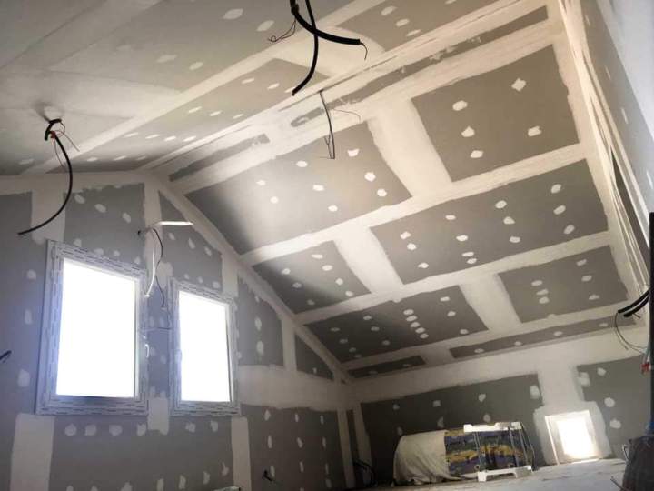 Pose de placo à Albi