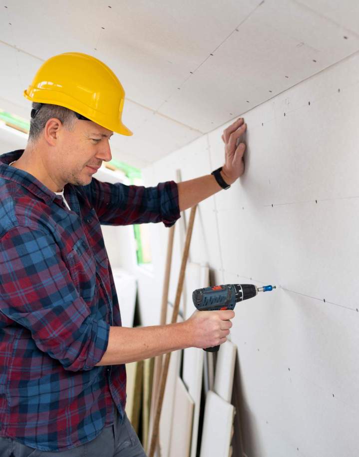 Installation de plaques de plâtre Albi